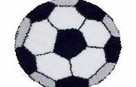 Latch Hook Rug Kit - Football- all you need to make the rug