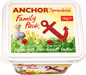 Anchor Spreadable Butter Family Pack (1Kg)