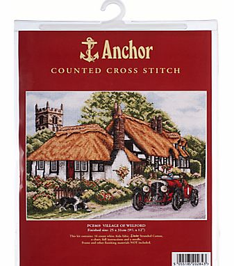 Anchor Village of Welford Cross Stitch Kit