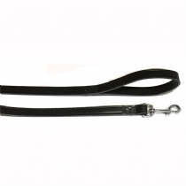 Ancol Hand Sewn Leather Dog Lead Red 3/4