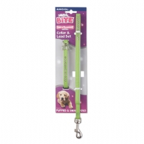 Ancol Puppy Collar and Lead Set Deluxe Pvc