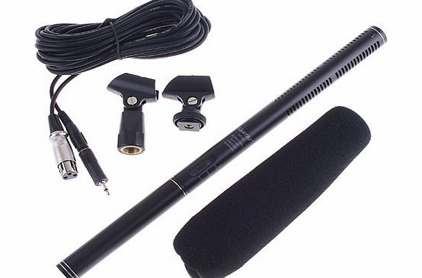 Andoer Professional Shotgun Microphone Mic for Sony Camcorder