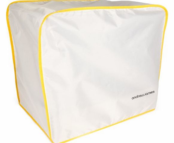 Andrew James Food Mixer Dust Cover White - Suitable for all All Kenwood Chef and Andrew James Food Mixers