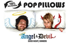 Angel and Devil Reversible Pillowcases