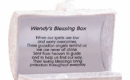 Angel Blessing Box Personalised