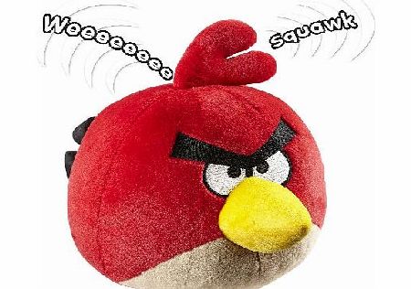 Angry Birds 12` Plush W/sound - Red