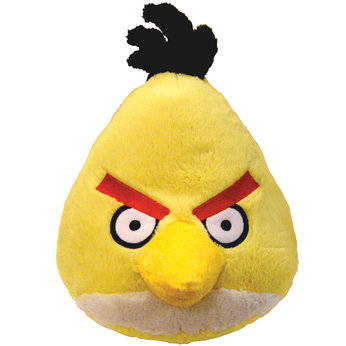 Angry Birds 4` Soft Toy with Sound - Yellow