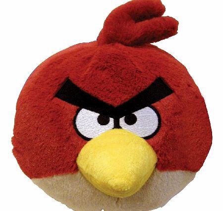 Angry Birds 5` Plush W/sound - Red