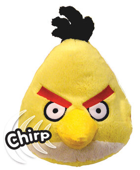Angry Birds 5` Soft Toy with Sound - Yellow