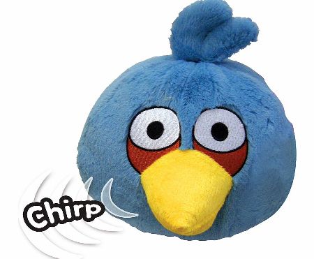 Angry Birds 8` Plush With Sound - Blue