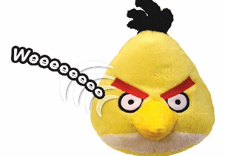 Angry Bird 8` Plush With Sound - Yellow