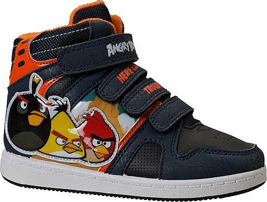 Angry Birds Boys High Top Trainers - Size 3