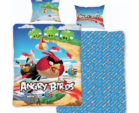 Angry Birds Cliffhanger Single Duvet Cover Set -