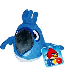 Angry Birds Rio 5 Inch Plush Soft Toy with Sound