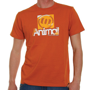 Animal Barnie Tee Shirt - Burnt Orange