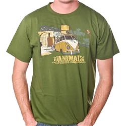 Beall Camper Van T-Shirt - Chive