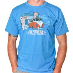 Beall Camper Van T-Shirt - French Blue