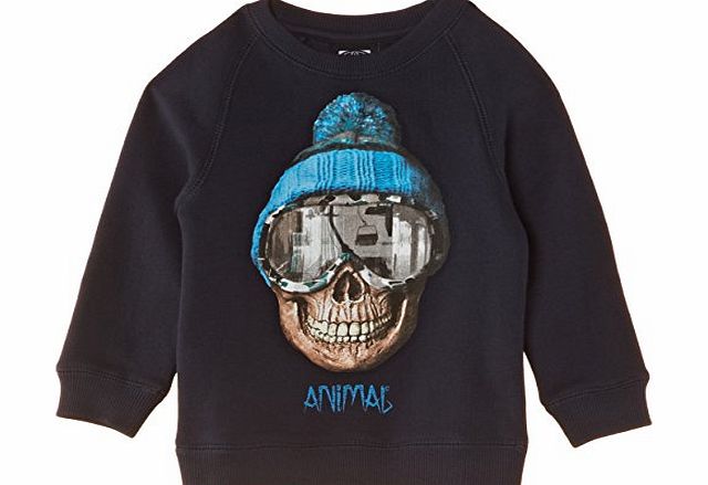 Animal Boys Bizatch Sweatshirt, Blue (Indigo), 2 Years