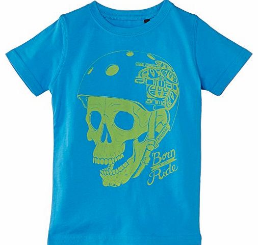 Animal Boys Halfpipes T-Shirt, Bright Blue, 13 Years (Manufacturer Size:Large)