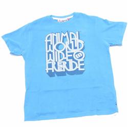 animal Burro T-Shirt - Misty Blue
