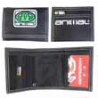 Corp Badge Wallet - Black/Green