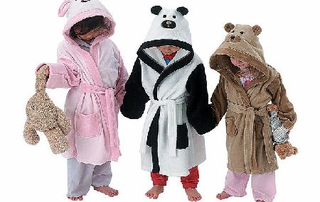 animal Dressing Gown, Panda, Large