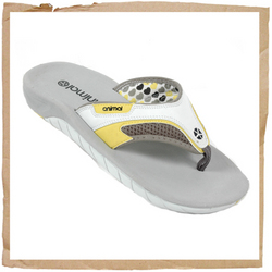 Animal Eden Flip Flop Grey