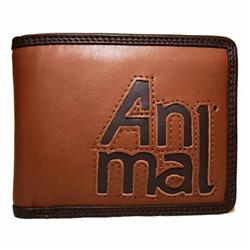 Guinea Leather Wallet - Chocolate