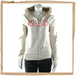 Animal Jersey Lily Hoody Pumice