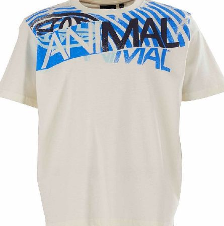 Animal Junior Hangers Graphic T-Shirt Vanilla