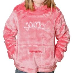 animal Junior Snowdrop Hoody - Pink Desert