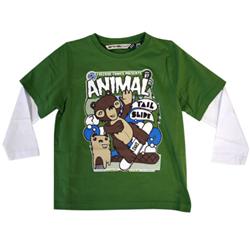 animal Kids Bullsee T-Shirt - Flourite Green
