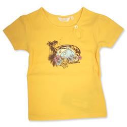 Kids Girls Deena T-Shirt - Lemon Drop