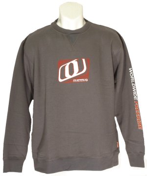 Animal Kids Worldwide Freeride Crew Logo Sweat Grey