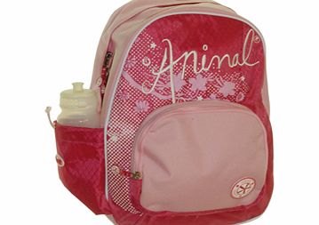 Animal Ladies Animal Diddle Backpack. Prisma Pink