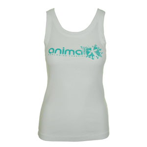 Animal Ladies Animal Gillis Vest Top. White