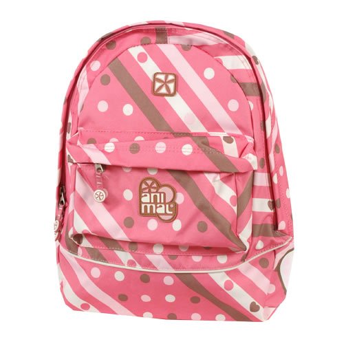 Ladies Animal Ruby Backpack B42 Pink Dessert