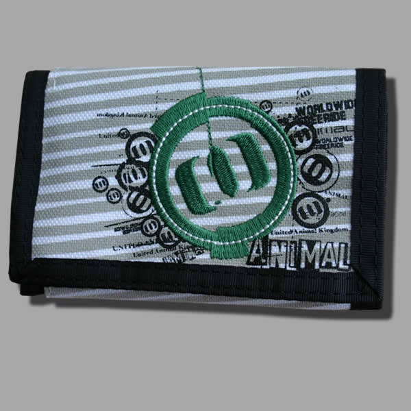 Animal Male Wallet (black/white)