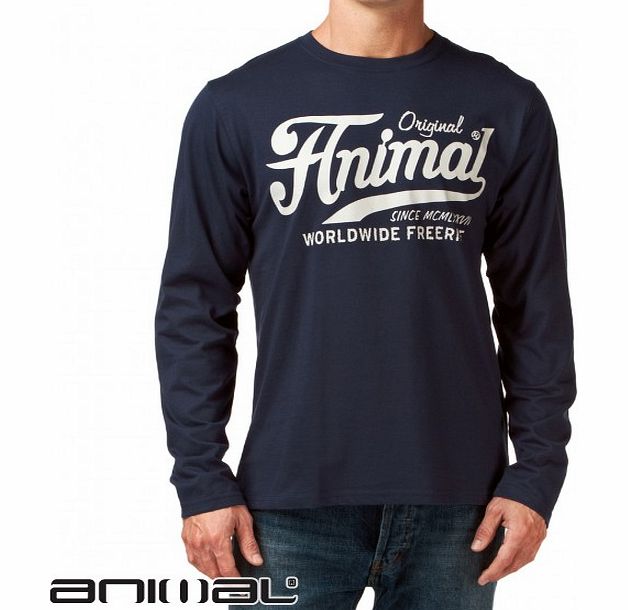 Animal Mens Animal Bloop Long Sleeve T-Shirt -