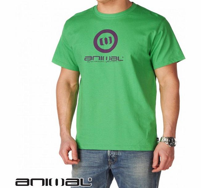 Mens Animal Largs T-Shirt - Kelly Green