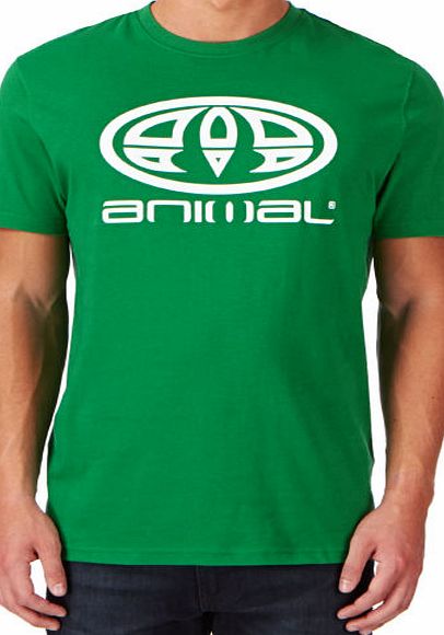 Animal Mens Animal Lenns T-shirt - Bottle Green