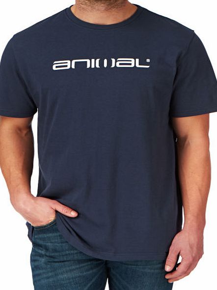 Animal Mens Animal Loyale T-shirt - Indigo