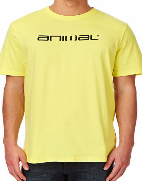 Animal Mens Animal Loyale T-shirt - Limelight