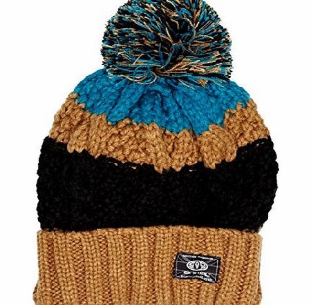 Mens Canyon Beanie, Yellow (Sand), One Size