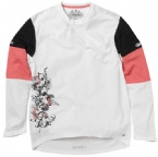Animal Mens Long Sleeve MX T-Shirt White/Black/Pink