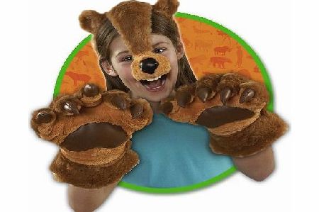 Planet Power Paws And Face Mask - Bear