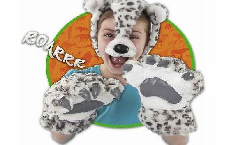 animal Planet Power Paws And Face Mask - Leopard