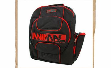 Animal Raider New Tomb Back Pack Black/Red