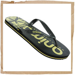 Animal Starr Flip Flop Black