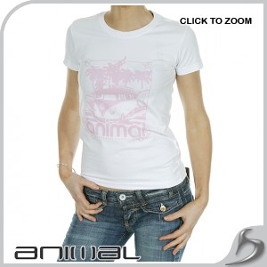 Animal T-Shirt - Animal A-Ha T-Shirt - White